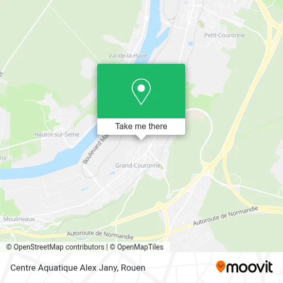 Centre Aquatique Alex Jany map