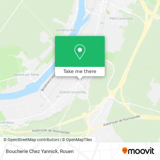 Mapa Boucherie Chez Yannick