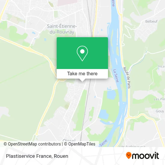 Plastiservice France map