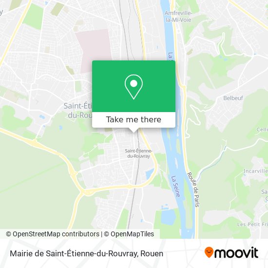 Mapa Mairie de Saint-Étienne-du-Rouvray