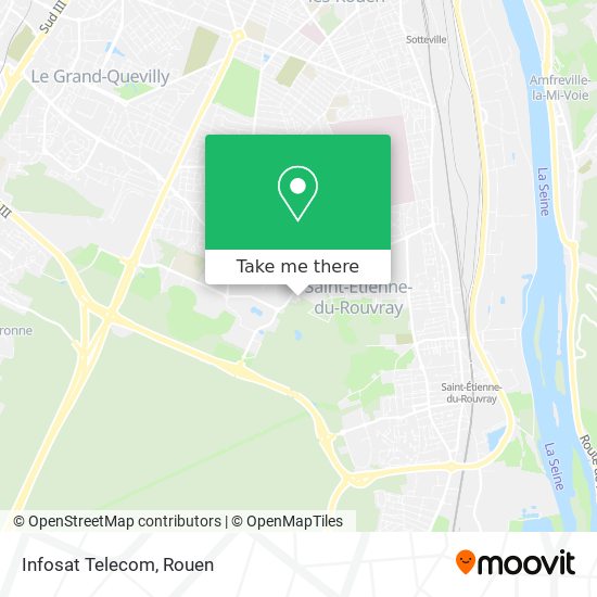 Infosat Telecom map