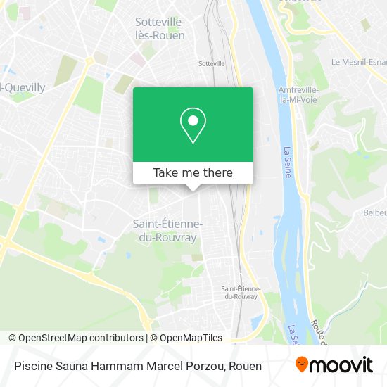 Piscine Sauna Hammam Marcel Porzou map