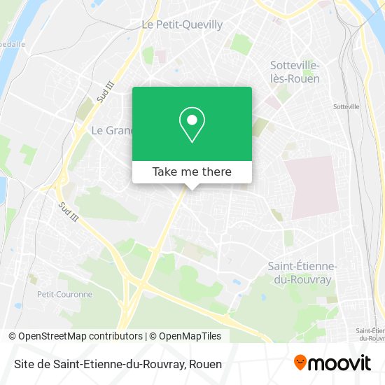 Site de Saint-Etienne-du-Rouvray map