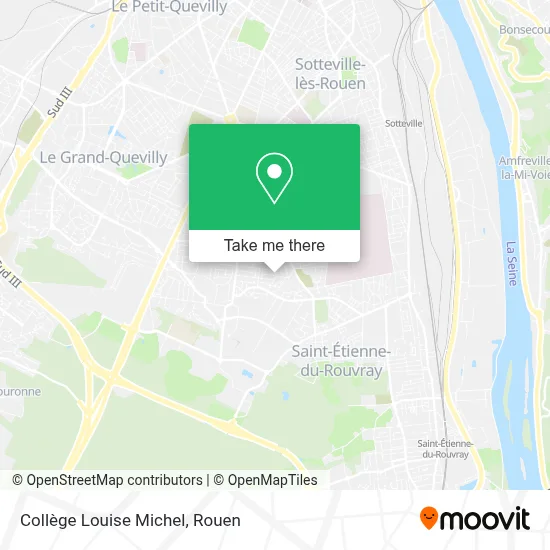 Collège Louise Michel map