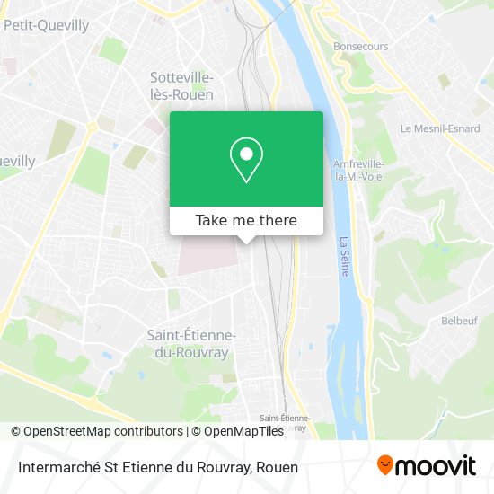 Intermarché St Etienne du Rouvray map