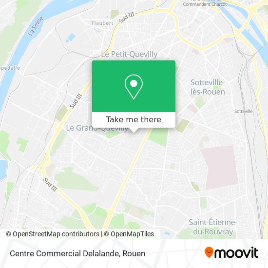 Centre Commercial Delalande map