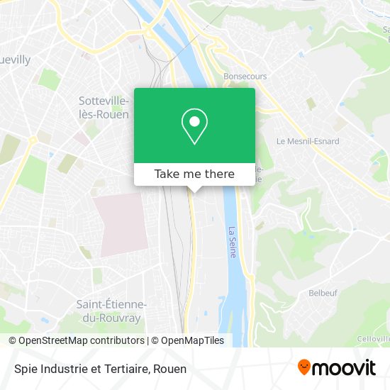 Spie Industrie et Tertiaire map
