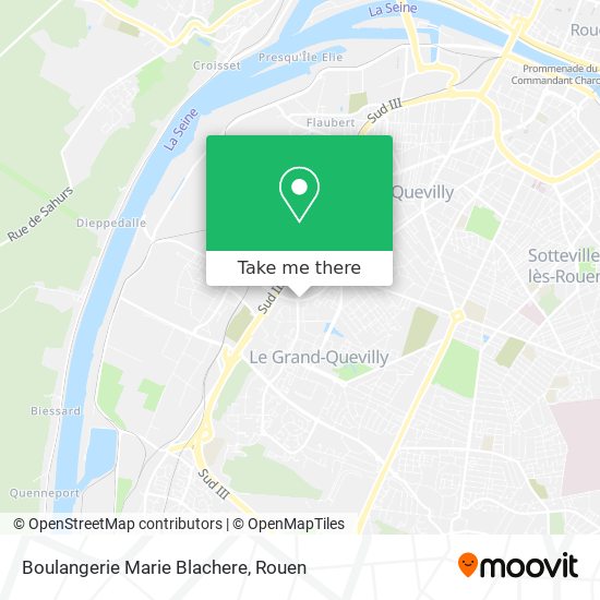 Boulangerie Marie Blachere map