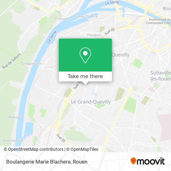 Boulangerie Marie Blachere map