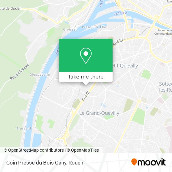 Coin Presse du Bois Cany map