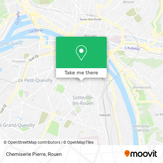 Chemiserie Pierre map