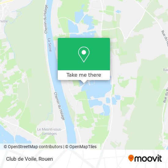 Club de Voile map