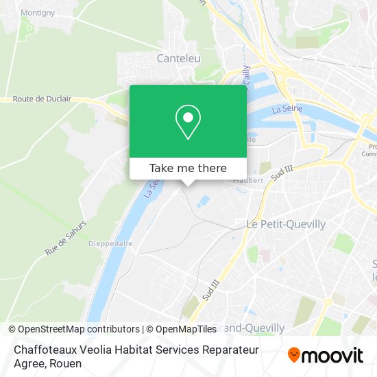 Mapa Chaffoteaux Veolia Habitat Services Reparateur Agree