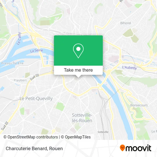 Charcuterie Benard map