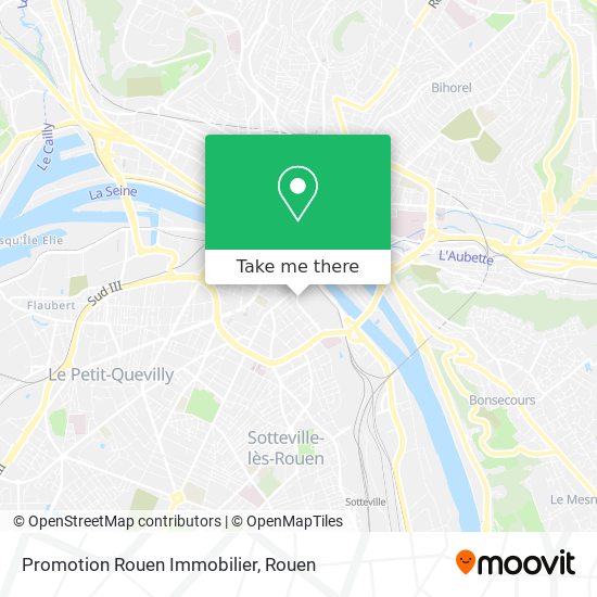 Promotion Rouen Immobilier map