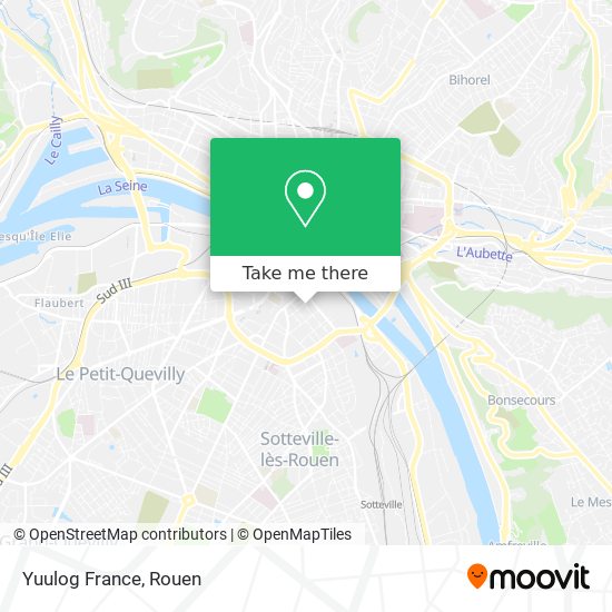 Mapa Yuulog France