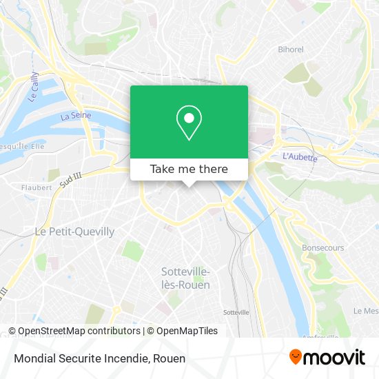 Mondial Securite Incendie map