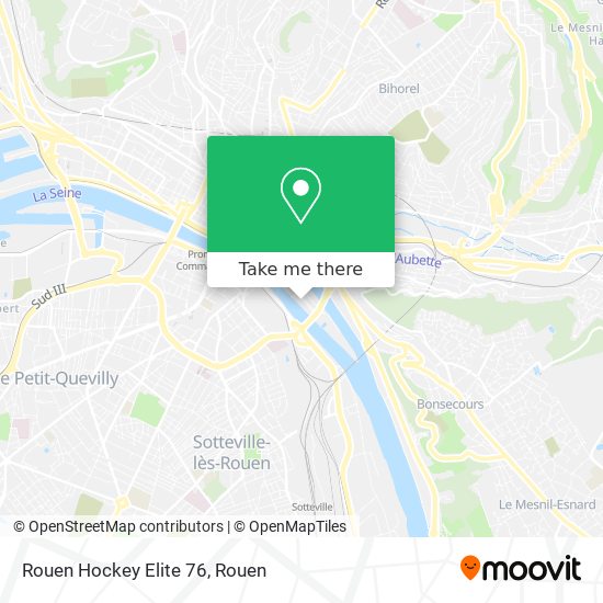 Rouen Hockey Elite 76 map