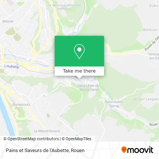 Pains et Saveurs de l'Aubette map