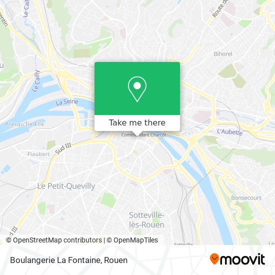 Mapa Boulangerie La Fontaine