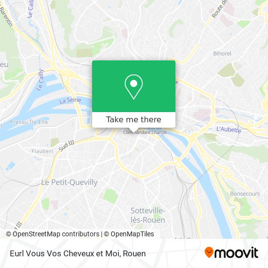 Eurl Vous Vos Cheveux et Moi map