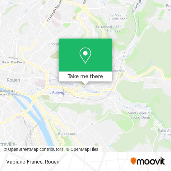 Vapiano France map