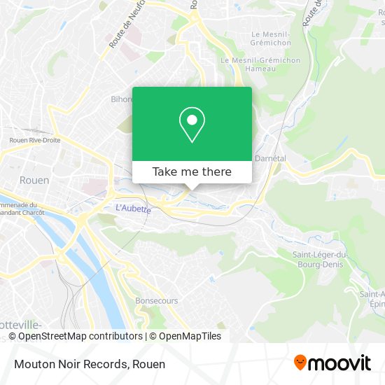 Mouton Noir Records map