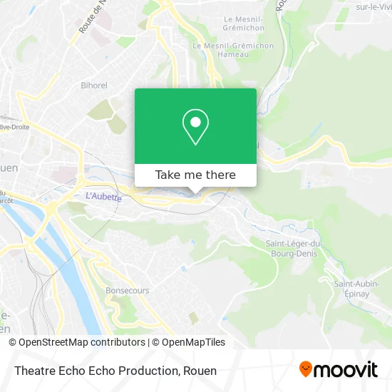 Theatre Echo Echo Production map
