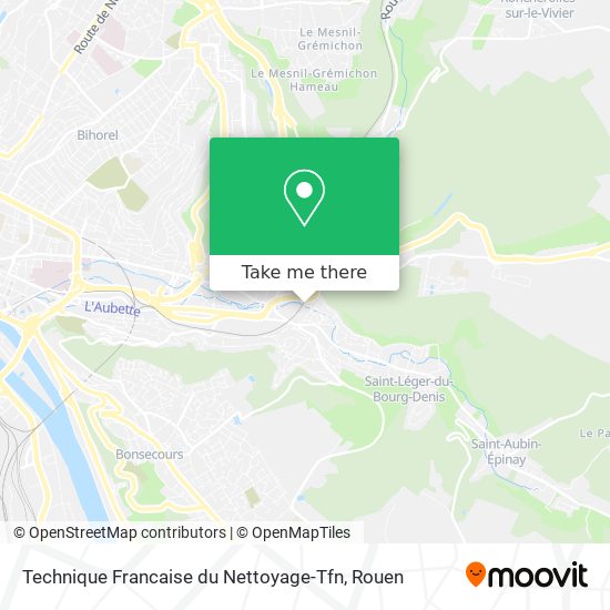 Technique Francaise du Nettoyage-Tfn map