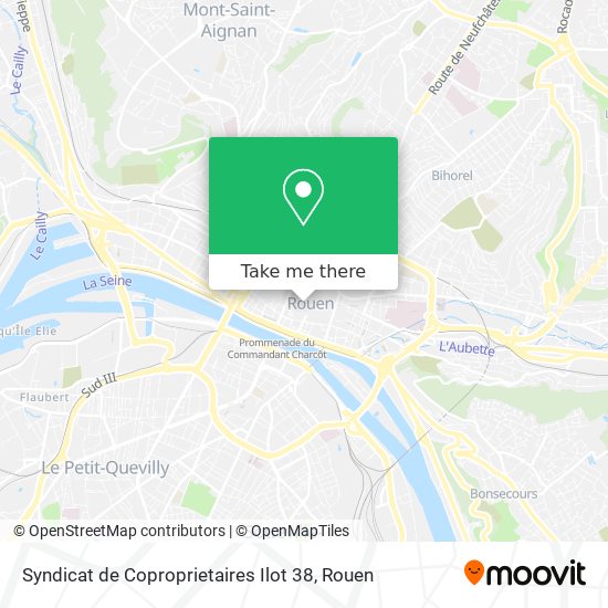 Syndicat de Coproprietaires Ilot 38 map