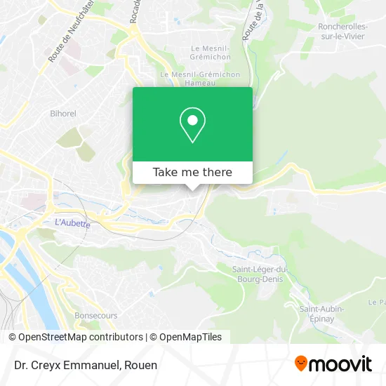 Dr. Creyx Emmanuel map