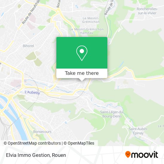 Elvia Immo Gestion map
