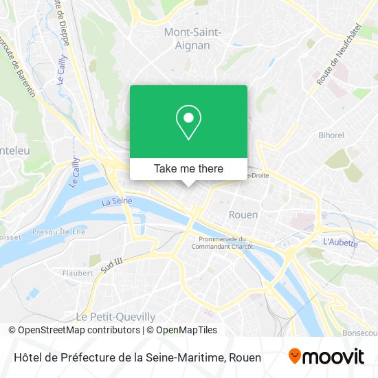 Hôtel de Préfecture de la Seine-Maritime map