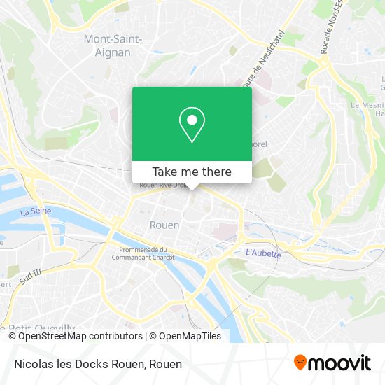 Nicolas les Docks Rouen map