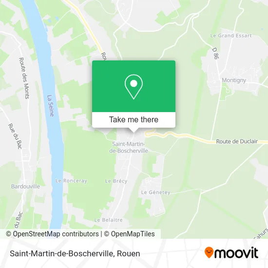 Saint-Martin-de-Boscherville map