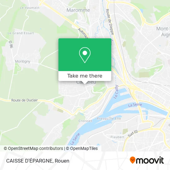 CAISSE D'ÉPARGNE map