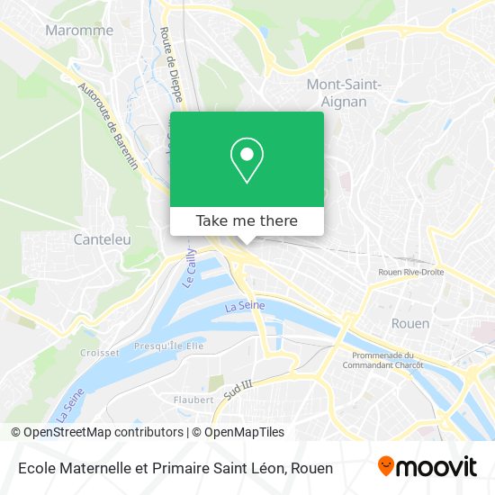 Mapa Ecole Maternelle et Primaire Saint Léon