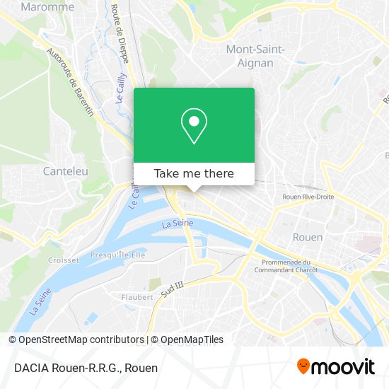 DACIA Rouen-R.R.G. map