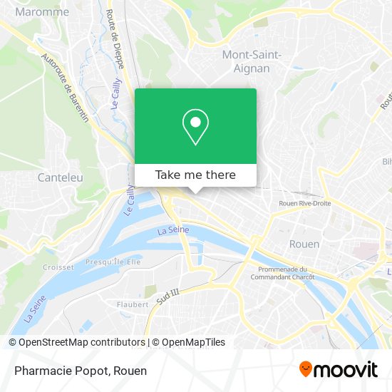 Pharmacie Popot map