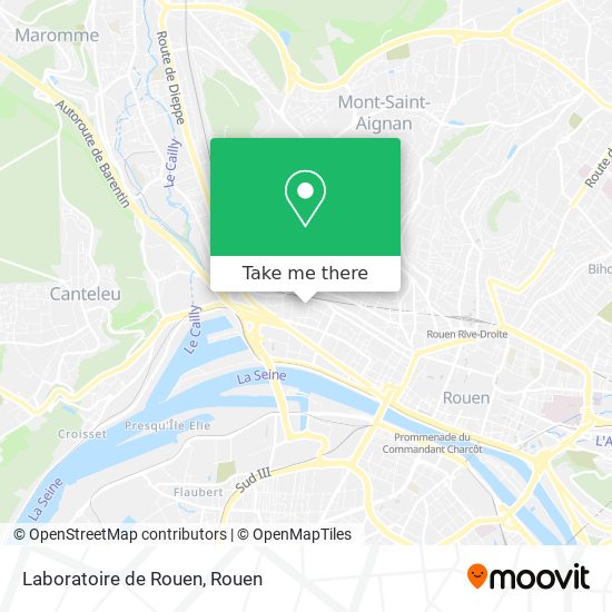 Laboratoire de Rouen map
