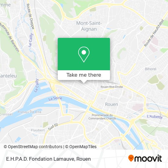 E.H.P.A.D. Fondation Lamauve map