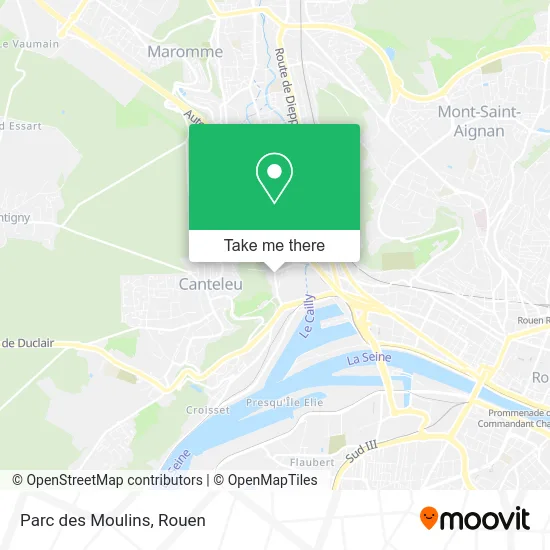 Parc des Moulins map