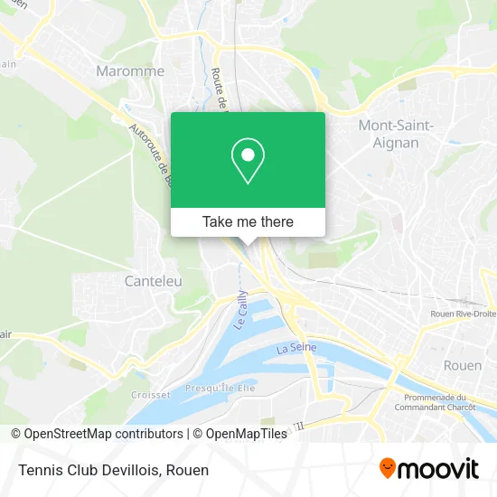 Tennis Club Devillois map
