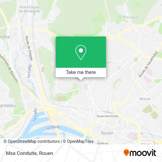 Msa Conduite map