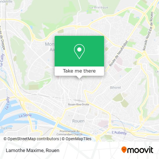 Lamothe Maxime map