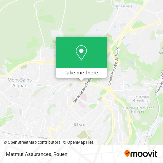 Mapa Matmut Assurances