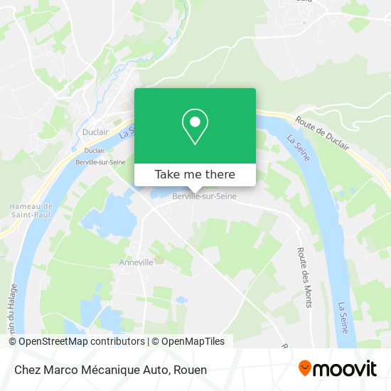 Mapa Chez Marco Mécanique Auto
