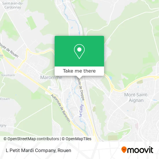 L Petit Mardi Company map