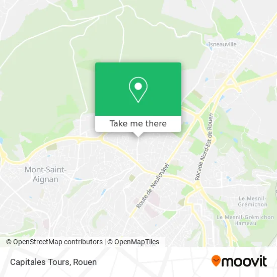 Mapa Capitales Tours