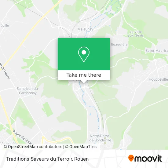 Traditions Saveurs du Terroir map